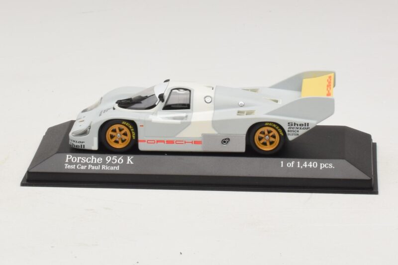 Porsche 956K Test Paul Ricard 1982 Minichamps 1:43 400826700 Metalli