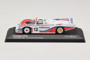 Porsche 956L #12 C. Yver / Cohen 24 Hours of Le Mans 1986 Minichamps 1:43 430866512 Metalli