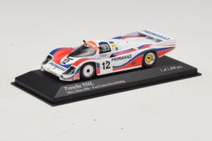 Porsche 956L #12 C. Yver / Cohen 24 Hours of Le Mans 1986 Minichamps 1:43 430866512 Metalli — kuva 2 / 4