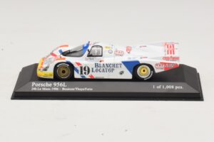 Porsche 956L #19 T. Boutsen / D. Theys 24 Hours of Le Mans 1986 Minichamps 1:43 430866519 Metalli
