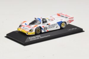 Porsche 956L #19 T. Boutsen / D. Theys 24 Hours of Le Mans 1986 Minichamps 1:43 430866519 Metalli — kuva 2 / 4