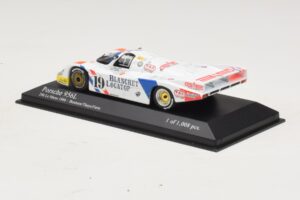 Porsche 956L #19 T. Boutsen / D. Theys 24 Hours of Le Mans 1986 Minichamps 1:43 430866519 Metalli — kuva 3 / 4