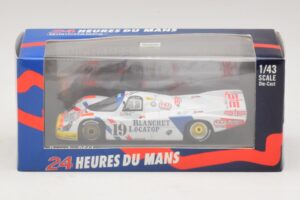 Porsche 956L #19 T. Boutsen / D. Theys 24 Hours of Le Mans 1986 Minichamps 1:43 430866519 Metalli — kuva 4 / 4