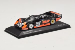 Porsche 956L #26 T-Bird Swap Shop P. Henn / J. Rondeau 24 Hours of Le Mans 1984 Minichamps 1:43 430846526 Metalli — kuva 2 / 4
