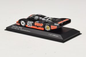 Porsche 956L #26 T-Bird Swap Shop P. Henn / J. Rondeau 24 Hours of Le Mans 1984 Minichamps 1:43 430846526 Metalli — kuva 3 / 4