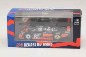Porsche 956L #26 T-Bird Swap Shop P. Henn / J. Rondeau 24 Hours of Le Mans 1984 Minichamps 1:43 430846526 Metalli — kuva 4 / 4