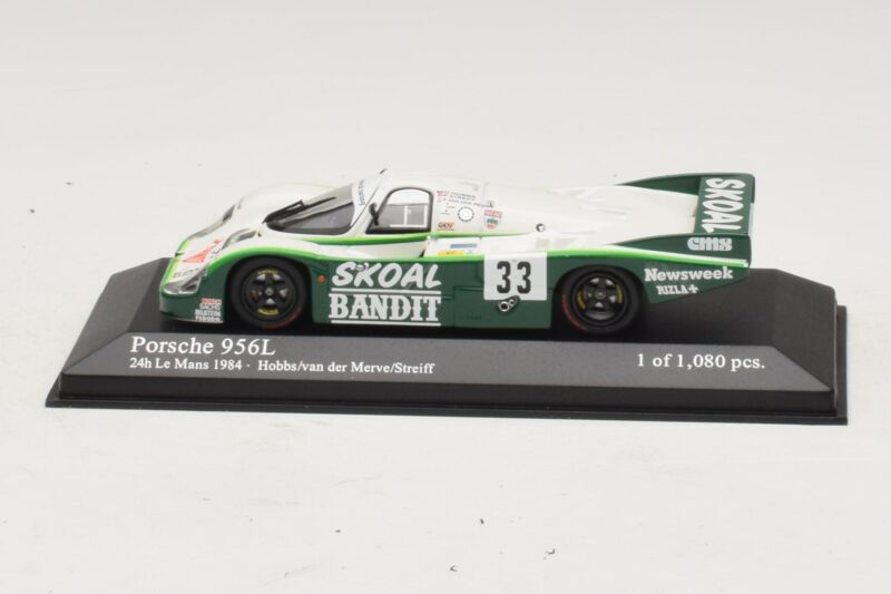 Porsche 956L #33 D. Hobbs / P. Streiff 24 Hours of Le Mans 1984 Minichamps 1:43 430846533 Metalli