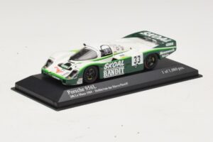Porsche 956L #33 D. Hobbs / P. Streiff 24 Hours of Le Mans 1984 Minichamps 1:43 430846533 Metalli — kuva 2 / 4