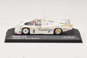Porsche 956L Warsteiner #9 W. Brun / Bayern 24 Hours of Le Mans 1984 Minichamps 1:43 430846509 Metalli