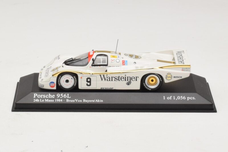 Porsche 956L Warsteiner #9 W. Brun / Bayern 24 Hours of Le Mans 1984 Minichamps 1:43 430846509 Metalli