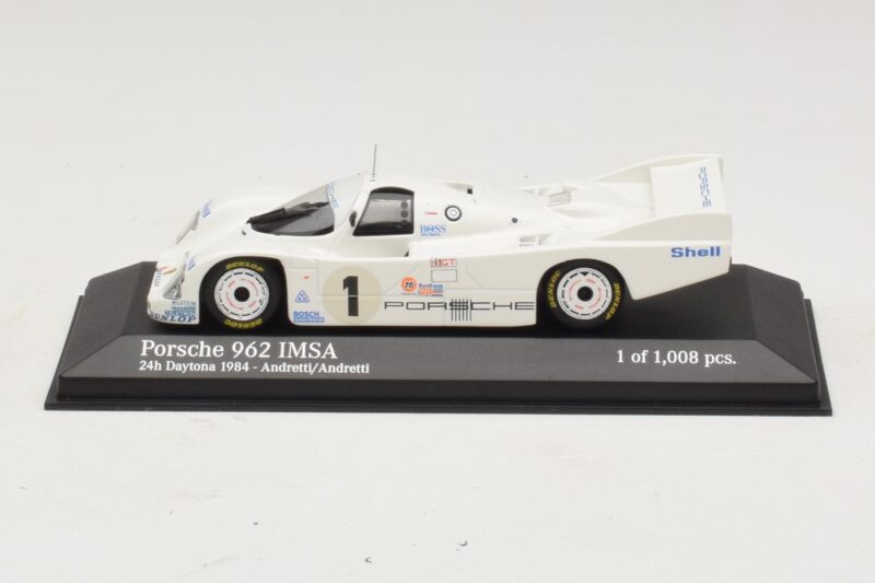 Porsche 962 IMSA #1 Andretti 24 Hours of Daytona 1984 Minichamps 1:43 Porsche 962 IMSA #1 Andretti 24 Hours of Daytona 1984 Minichamps 1:43 400846501 Metalli