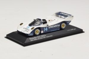 Porsche 962 IMSA #14 A. Holbert / D. Bell Mid-Ohio 500km 1986 Minichamps 1:43 400866514 Metalli — kuva 2 / 4
