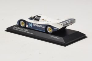 Porsche 962 IMSA #14 A. Holbert / D. Bell Mid-Ohio 500km 1986 Minichamps 1:43 400866514 Metalli — kuva 3 / 4