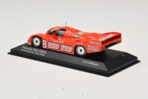 Porsche 962 IMSA #8 A.J. Foyt / B. Wollek 12 Hours of Sebring 1985 Minichamps 1:43 400856508 Metalli — kuva 3 / 4