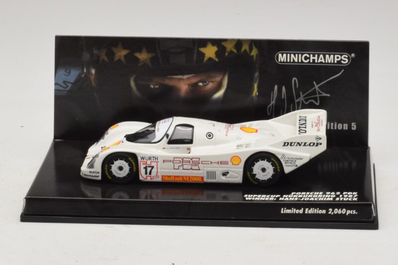 Porsche 962 PDK #17 H-J. Stuck Supercup Nurburgring 1987 Minichamps 1:43 444876817 Metalli