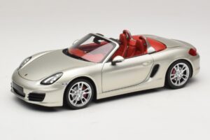 Porsche Boxster S 987 Harmaa Metallinen Minichamps 1:18 110062030 Metalli