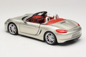 Porsche Boxster S 987 Harmaa Metallinen Minichamps 1:18 110062030 Metalli — kuva 7 / 8