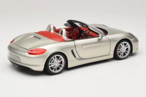 Porsche Boxster S 987 Harmaa Metallinen Minichamps 1:18 110062030 Metalli — kuva 3 / 8