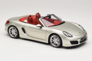 Porsche Boxster S 987 Harmaa Metallinen Minichamps 1:18 110062030 Metalli — kuva 6 / 8
