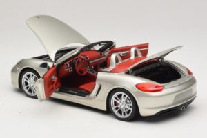 Porsche Boxster S 987 Harmaa Metallinen Minichamps 1:18 110062030 Metalli — kuva 5 / 8
