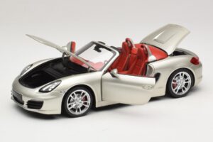 Porsche Boxster S 987 Harmaa Metallinen Minichamps 1:18 110062030 Metalli — kuva 2 / 8