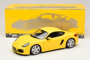 Porsche Cayman 981 Keltainen Minichamps 1:18 110062220 Metalli — kuva 8 / 8