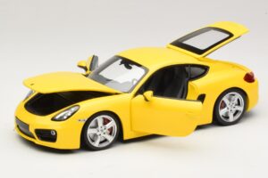 Porsche Cayman 981 Keltainen Minichamps 1:18 110062220 Metalli — kuva 2 / 8