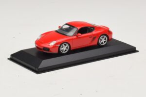 Porsche Cayman 987 S Punainen Minichamps 1:43 400065620 Metalli — kuva 2 / 4