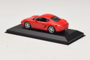 Porsche Cayman 987 S Punainen Minichamps 1:43 400065620 Metalli — kuva 3 / 4