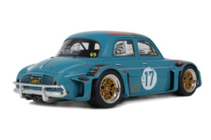 Renault Dauphine La Brute Green with Patina SEMA Best of Show Otto 1:18 OT1268 Hartsi — kuva 2 / 5