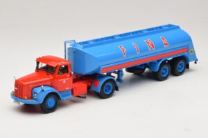 Scania L110S Tanksattelzug FINA Minichamps 1:43 499126970 Metalli