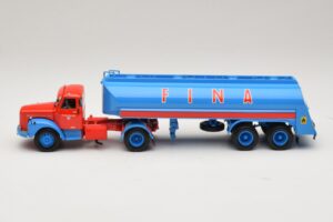 Scania L110S Tanksattelzug FINA Minichamps 1:43 499126970 Metalli — kuva 3 / 6