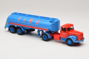 Scania L110S Tanksattelzug FINA Minichamps 1:43 499126970 Metalli — kuva 4 / 6
