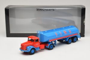 Scania L110S Tanksattelzug FINA Minichamps 1:43 499126970 Metalli — kuva 6 / 6