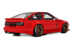 Toyota Sprinter Trueno AE86 Widebody Rosso Corsa Otto 1:18 OT1278 Hartsi — kuva 2 / 5