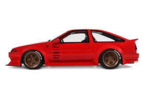 Toyota Sprinter Trueno AE86 Widebody Rosso Corsa Otto 1:18 OT1278 Hartsi — kuva 3 / 5