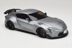Toyota Supra A90 Prior Design Matt Silver GT Spirit 1:18 GT343 Hartsi
