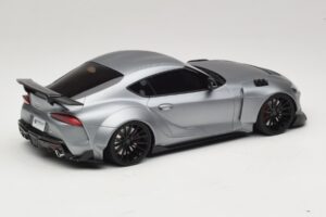 Toyota Supra A90 Prior Design Matt Silver GT Spirit 1:18 GT343 Hartsi — kuva 2 / 5
