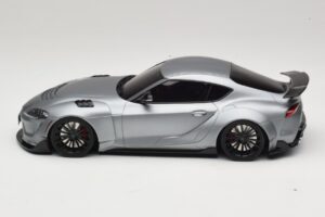 Toyota Supra A90 Prior Design Matt Silver GT Spirit 1:18 GT343 Hartsi — kuva 3 / 5