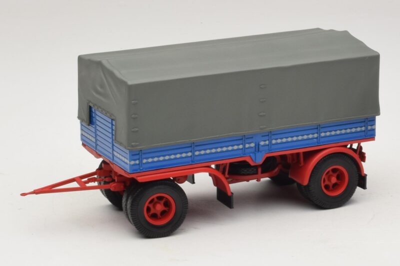 Kuorma-auton Perävaunu Sininen Punainen Minichamps 1:43 439159092 Metalli