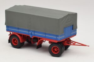 Kuorma-auton Perävaunu Sininen Punainen Minichamps 1:43 439159092 Metalli — kuva 4 / 6