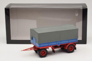 Kuorma-auton Perävaunu Sininen Punainen Minichamps 1:43 439159092 Metalli — kuva 6 / 6