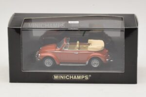 Volkswagen 1200 Avoauto Hebmuller Punainen Minichamps 1:43 430052032 Metalli — kuva 4 / 4