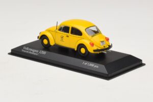Volkswagen 1200 Deutsche Bundespost Minichamps 1:43 400057197 Metalli — kuva 3 / 4