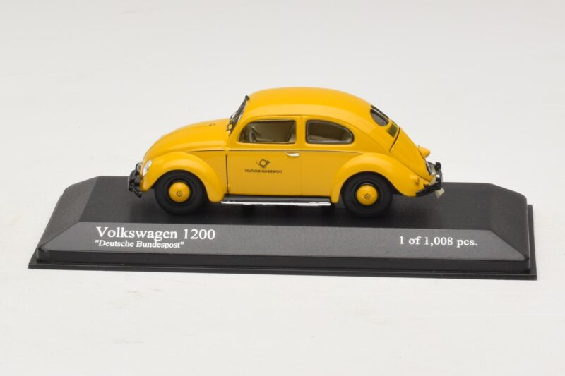 Volkswagen 1200 Export Deutsche Bundespost Minichamps 1:43 Volkswagen 1200 Export Deutsche Bundespost Minichamps 1:43 431051292 Metalli