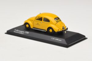 Volkswagen 1200 Export Deutsche Bundespost Minichamps 1:43 431051292 Metalli — kuva 3 / 4