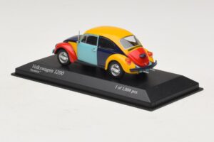 Volkswagen 1200 Harlekin Minichamps 1:43 400057102 Metalli — kuva 3 / 4