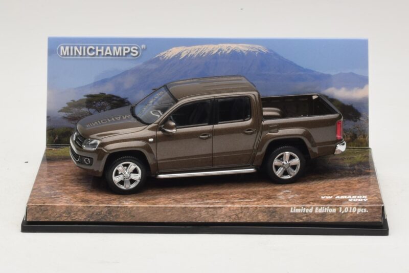Volkswagen Amarok Ruskea Metallinen Minichamps 1:43 Volkswagen Amarok Ruskea Metallinen Minichamps 1:43 436058361 Metalli