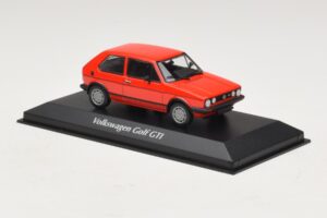 Volkswagen Golf GTI Mk1 Punainen Maxichamps 1:43 940055170 Metalli — kuva 3 / 4