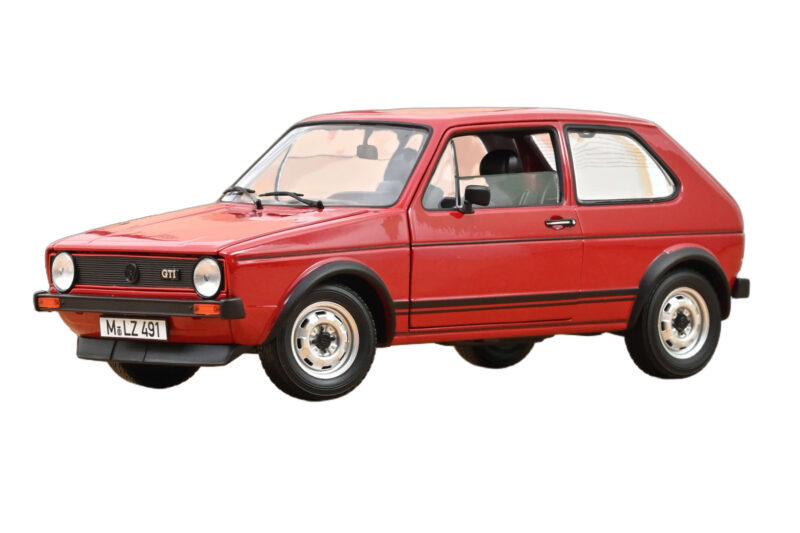 Volkswagen Golf GTI Mk1 Punainen Norev 1:18 Volkswagen Golf GTI Mk1 Punainen Norev 1:18 188472 Metalli